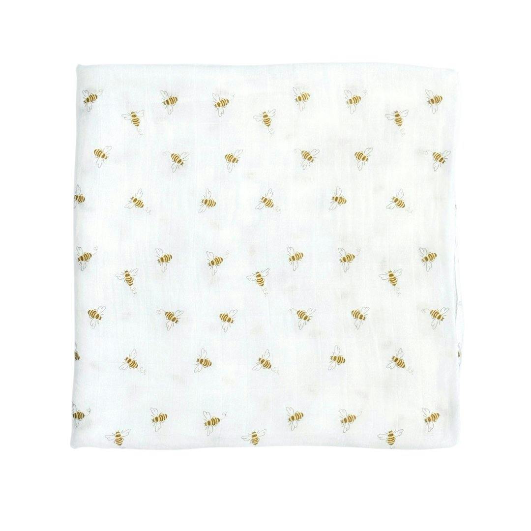 Bamboo Muslin Swaddle Blanket - Butterflies
