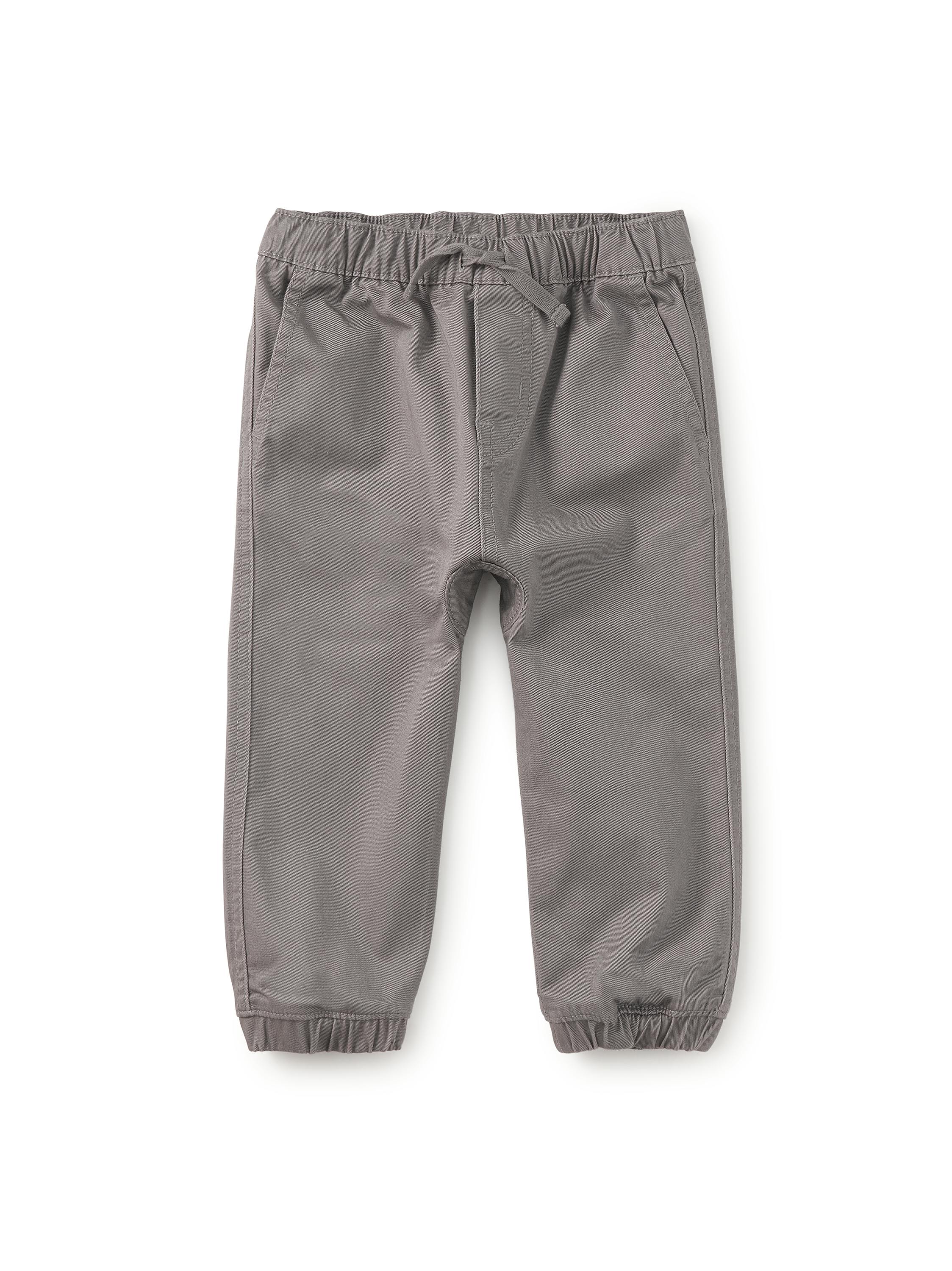 Woven Baby Joggers, Graphite
