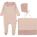 Graceful Collar Layette Set