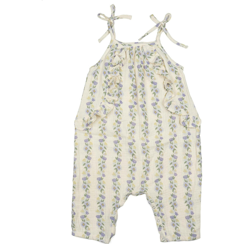 Coco Jumpsuit in Lavender Rose Reverie