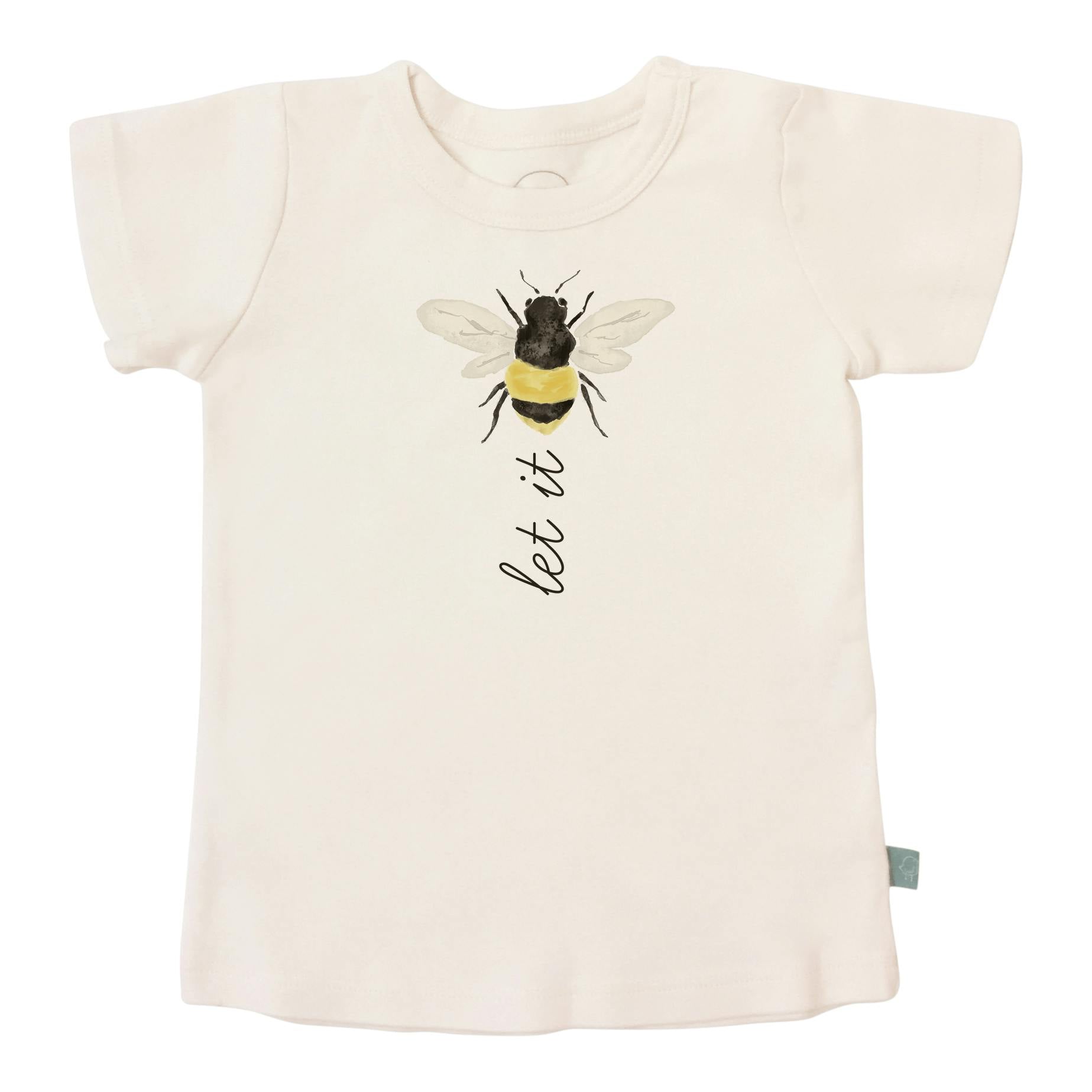 graphic tee | let it bee