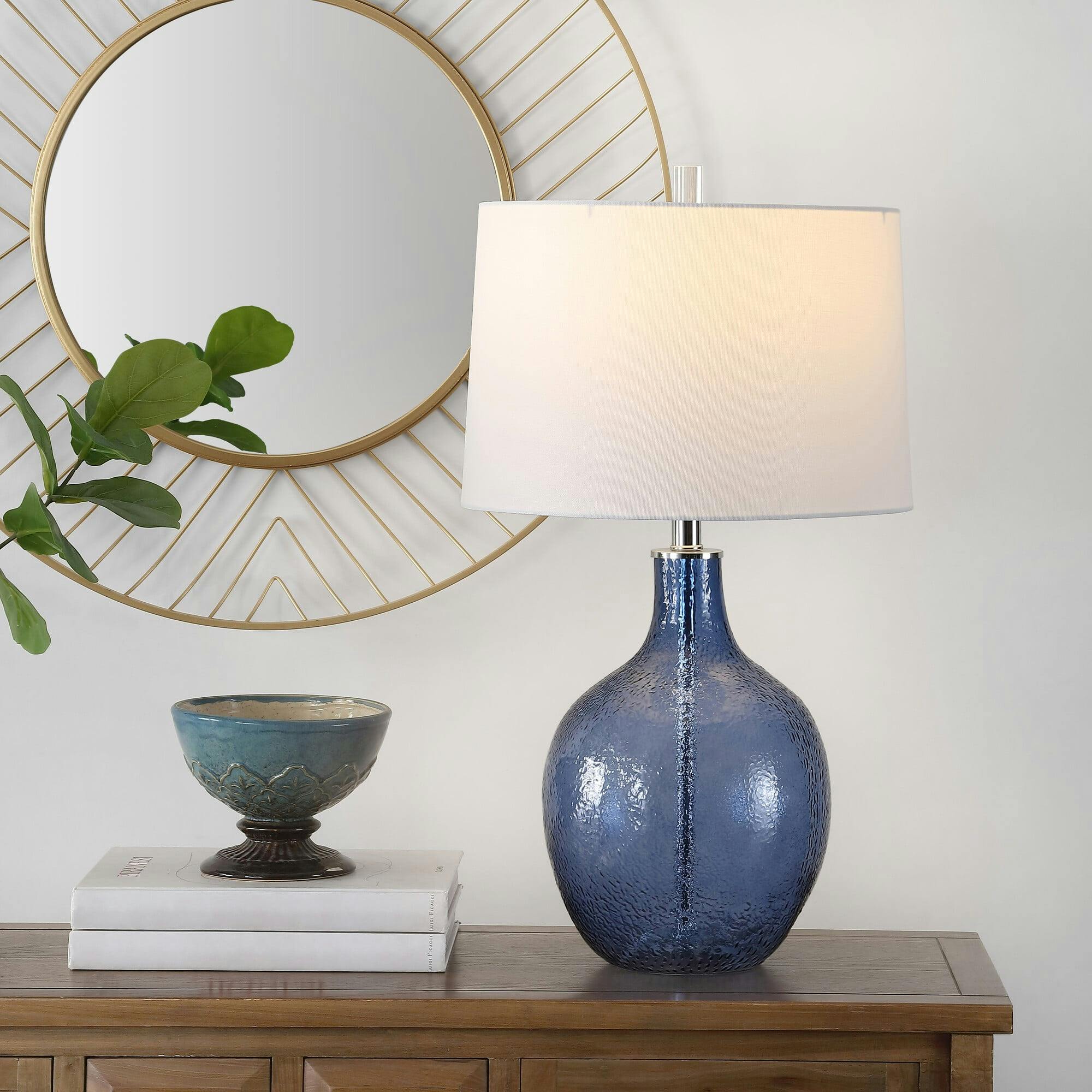 Nadine Glass Table Lamp