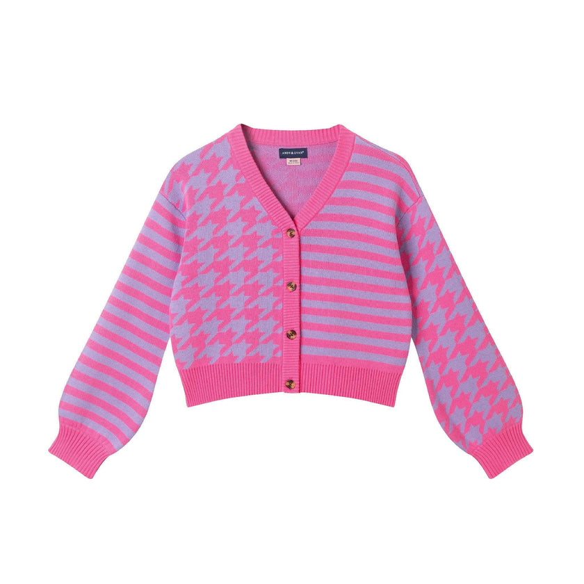 Big Kids Stripe Cardigan