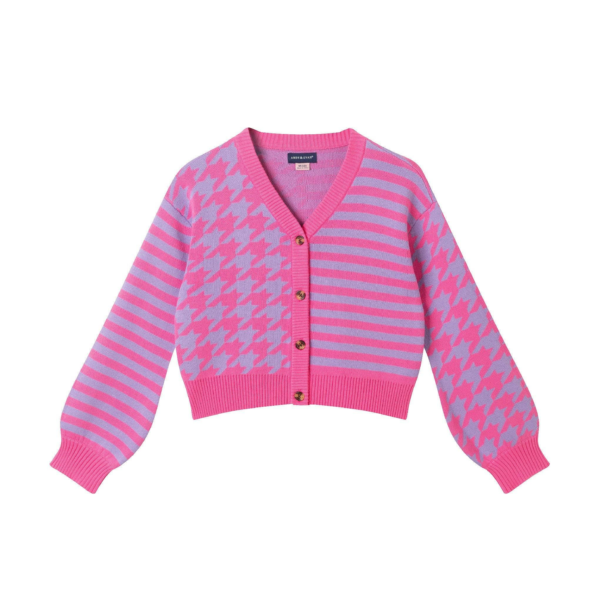 Big Kids Stripe Cardigan