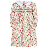 Flora Hand Smocked Floral Dress