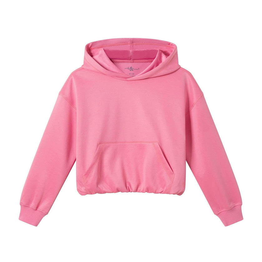 Tween Ponte Hoodie & Flare Leggings Set | Bubblegum Pink
