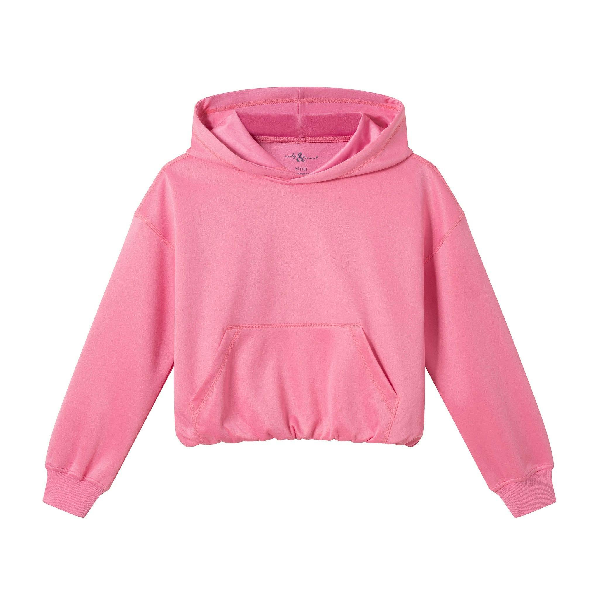 Tween Ponte Hoodie & Flare Leggings Set | Bubblegum Pink