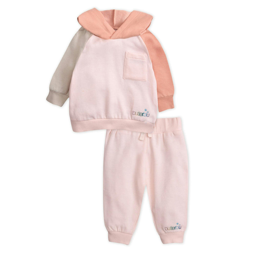 PATCH Colorblock Hoodie and Jogger Set