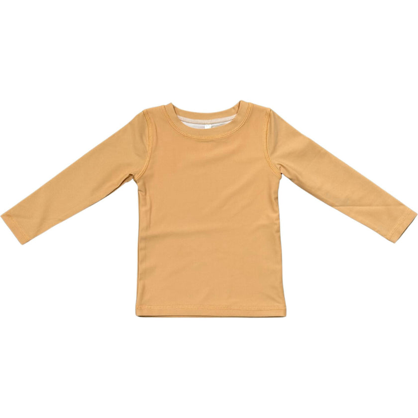 Boy's Long Sleeve Rash Guard Swim Shirt