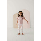 Girl's Ruffle Sleeve Top