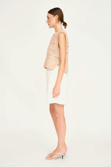 Bermuda Short in White