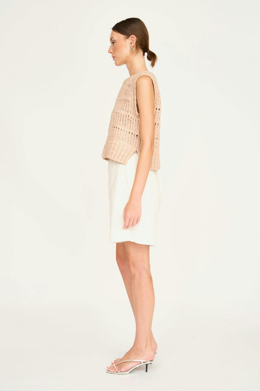 Bermuda Short in White