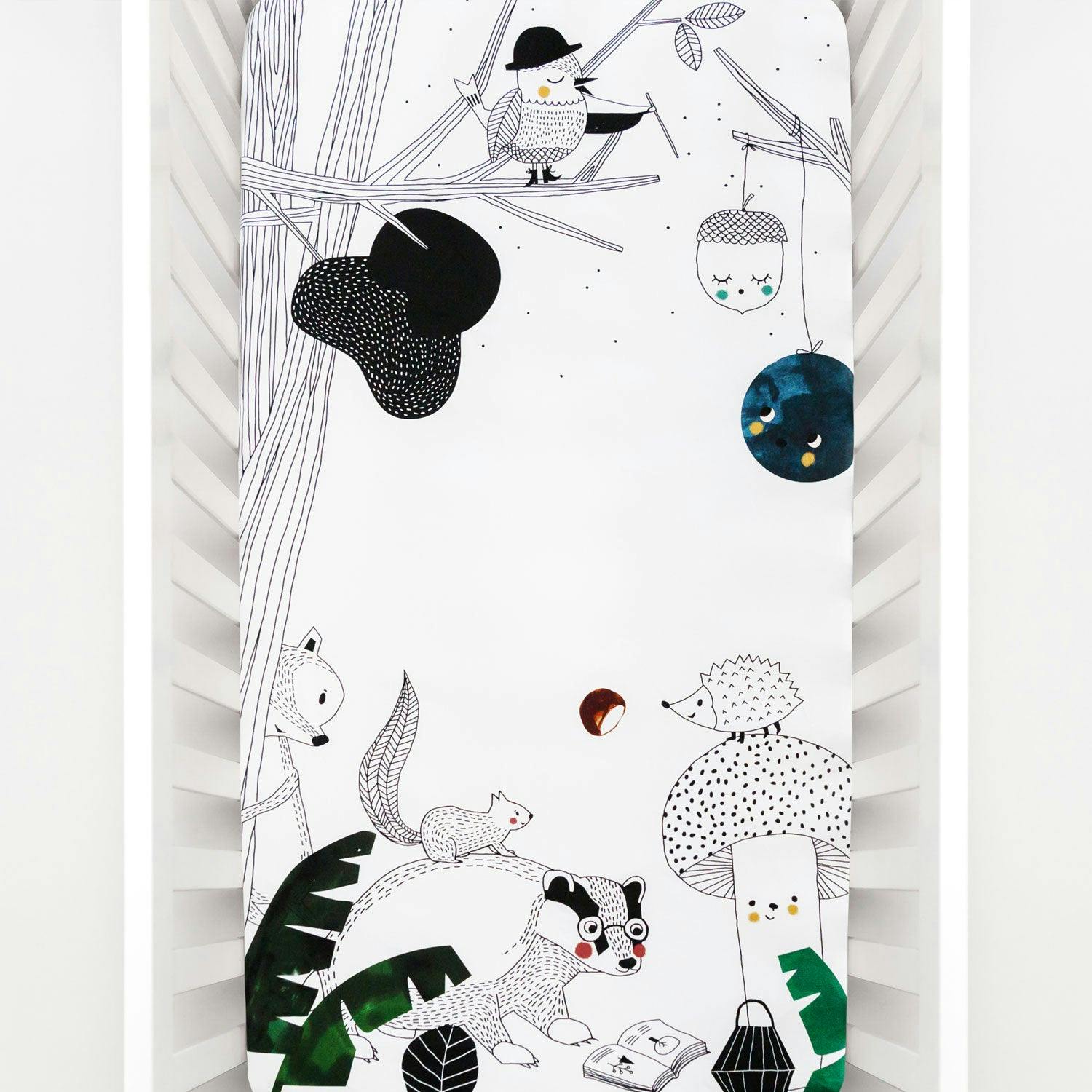 Woodland Dreams Standard Crib Sheet