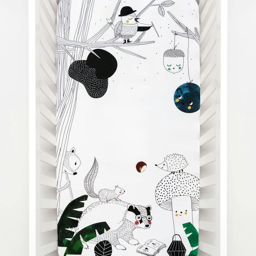 Crib Sheet And Swaddle Bundle