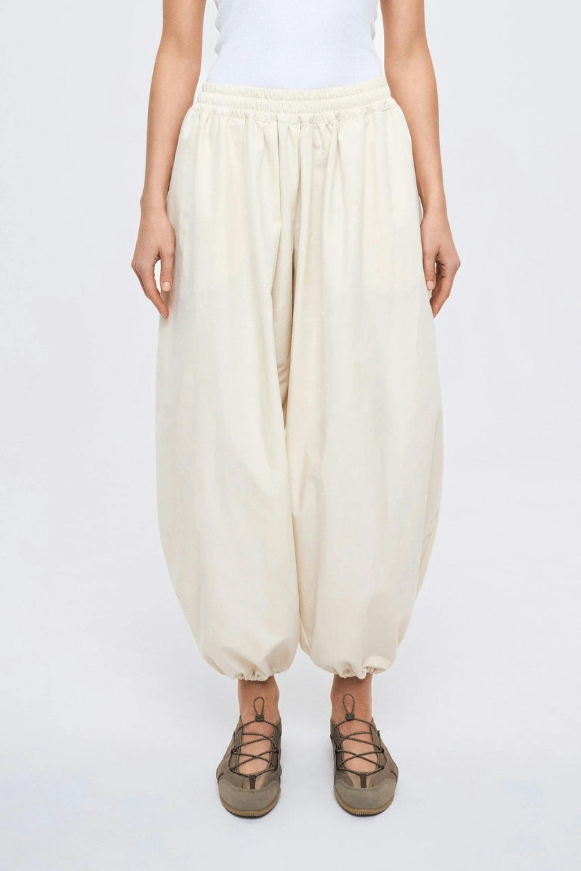 women's balloon trousers - lisbon light