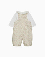 Baby Smocked Overalls Set in Bunny