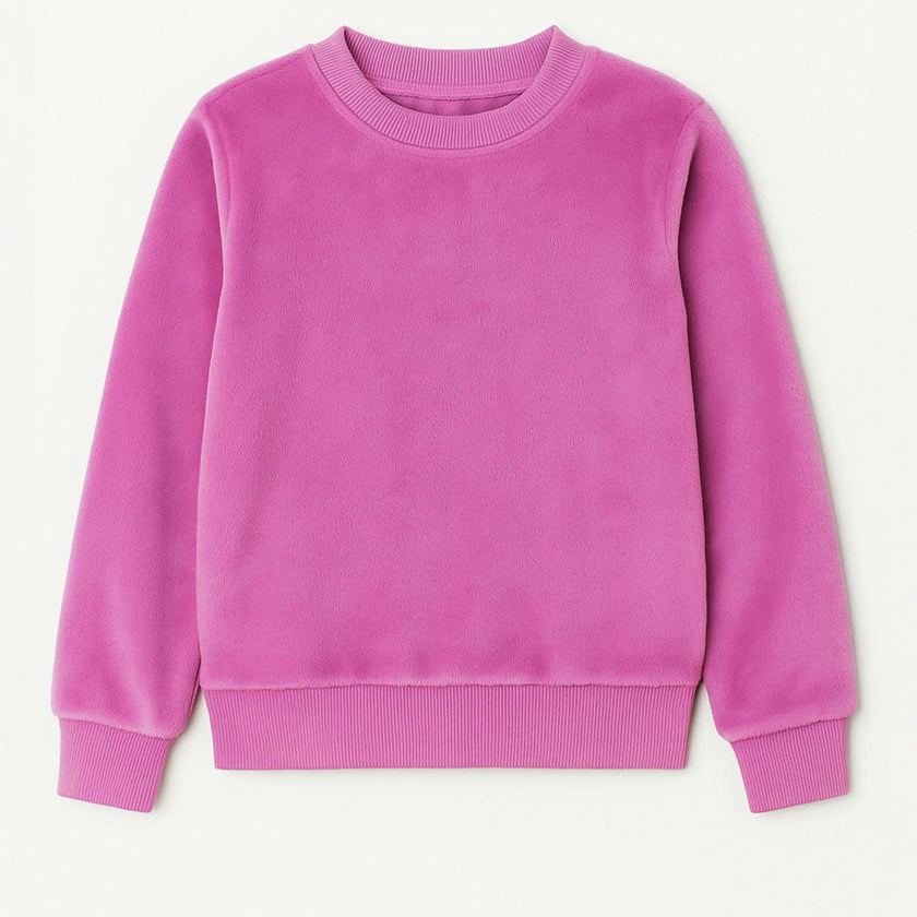 Minky Crewneck Sweatshirt - Orchid