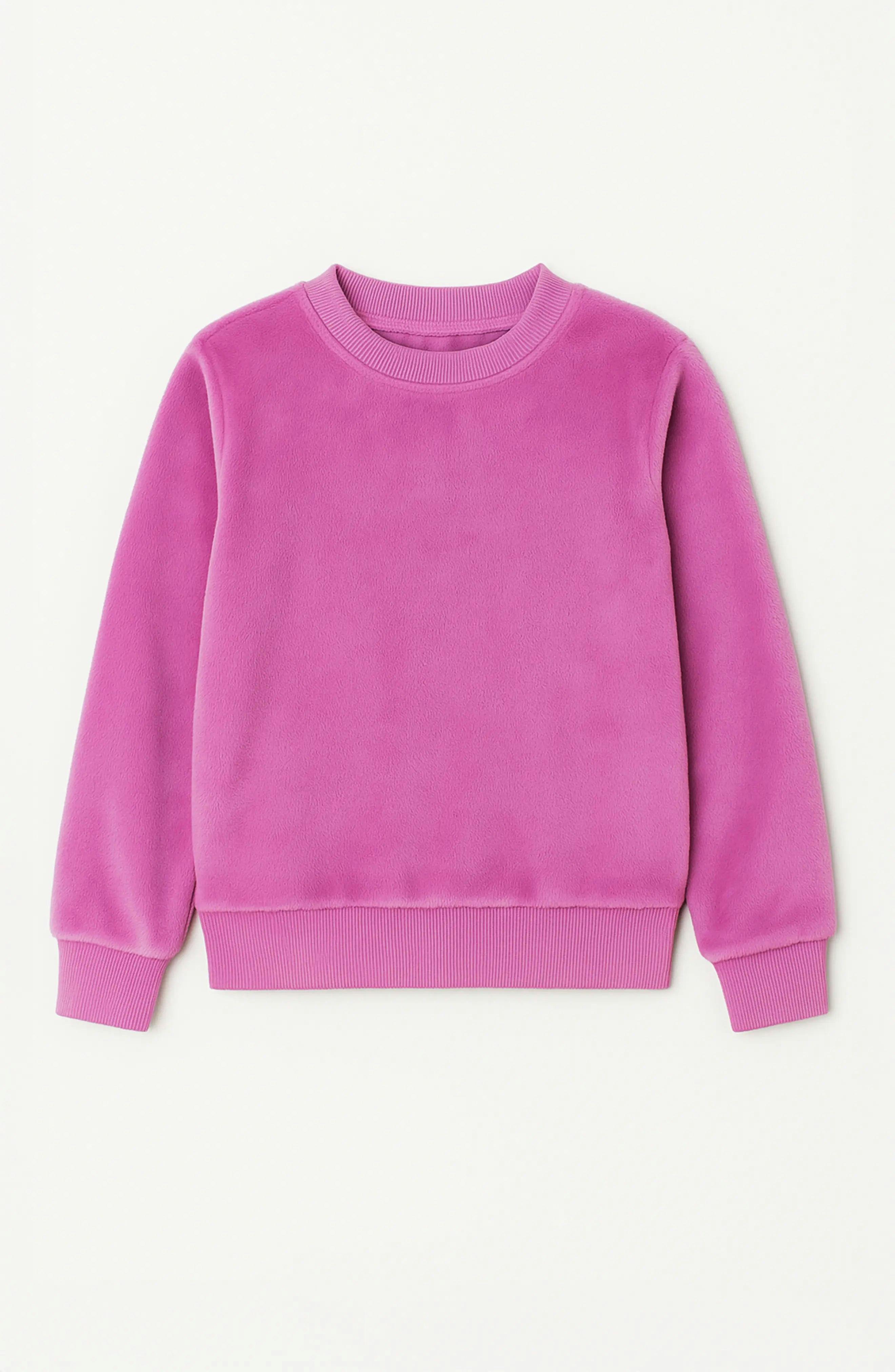Minky Crewneck Sweatshirt - Orchid