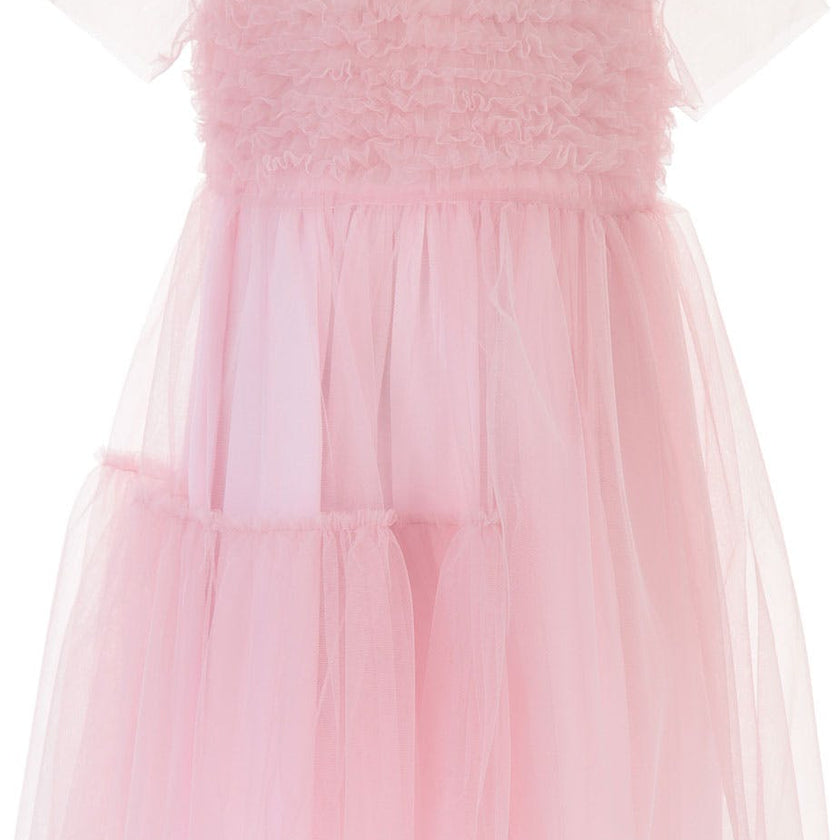Old Rose Pink Tulle Dress