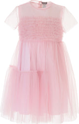 Old Rose Pink Tulle Dress