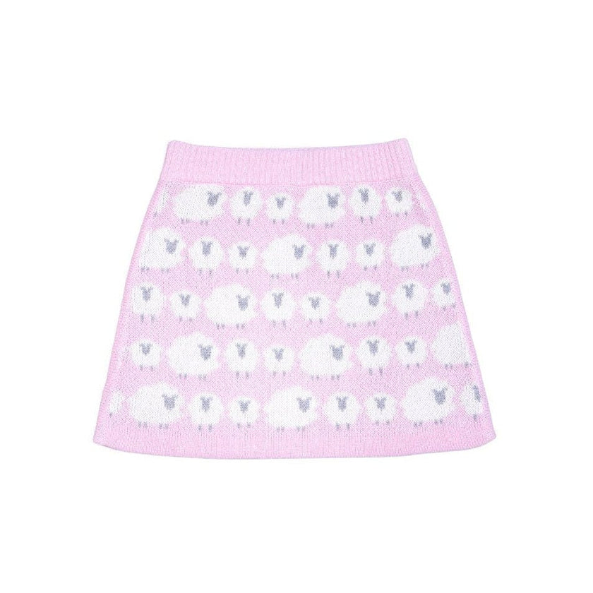 Little Bo Peep Pencil Skirt | Bubble Gum