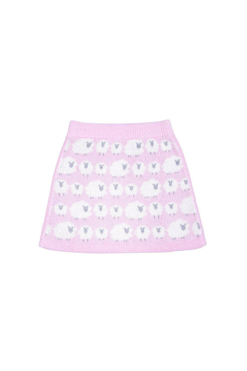 Little Bo Peep Pencil Skirt | Bubble Gum