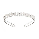 Bows Mini Satin White Headband