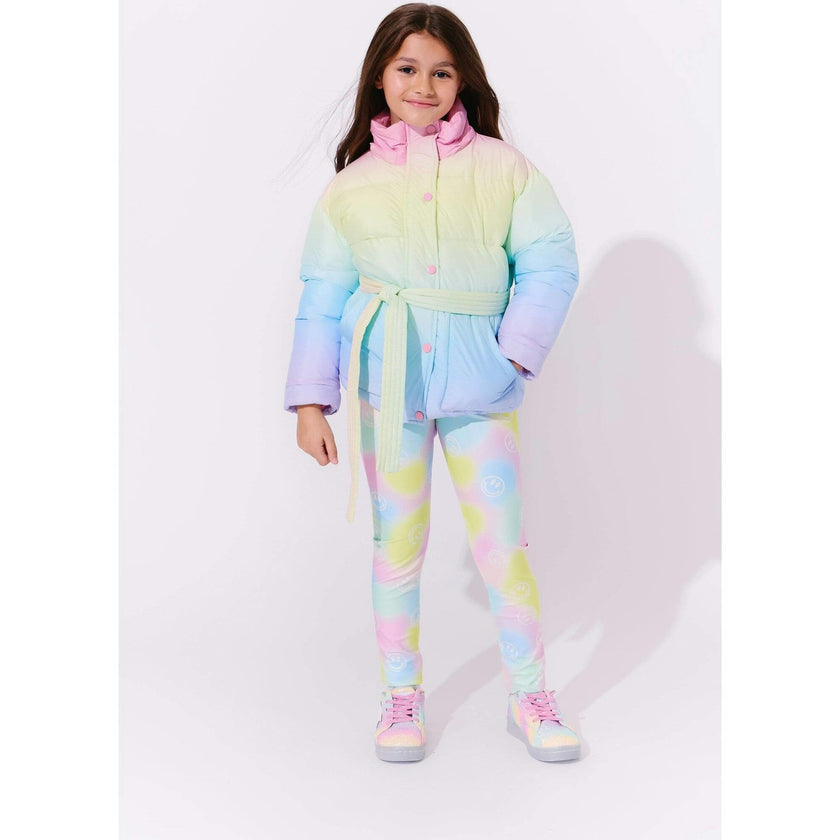 Rainbow Smiley Leggings
