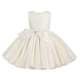 Ivory Kalina Tulle Pleated Dress