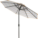 Iris Stripe Patio Umbrella