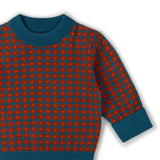 Ginger Squares Knitted Jumper, Multi