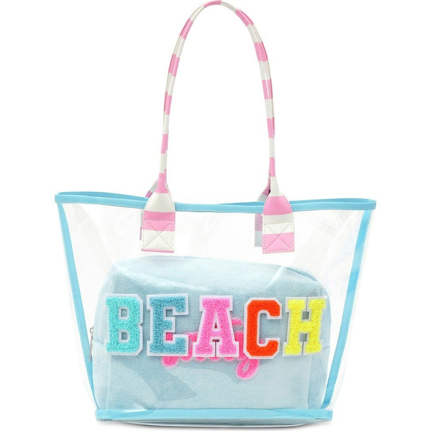 Beach Clear Tote 2-Piece Set