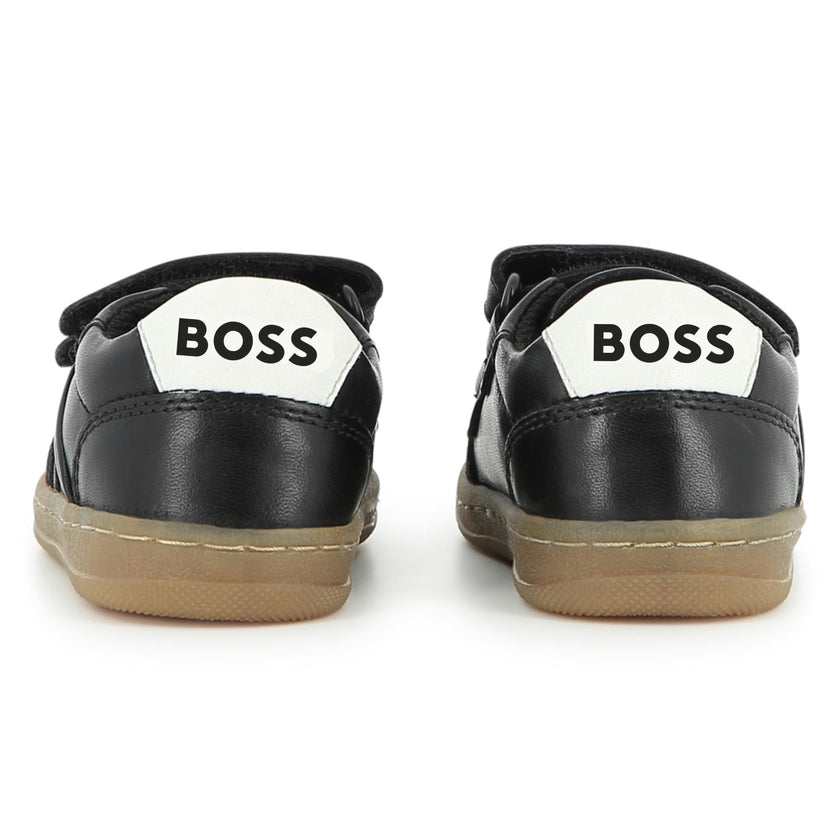 Black Logo Detail Sneaker