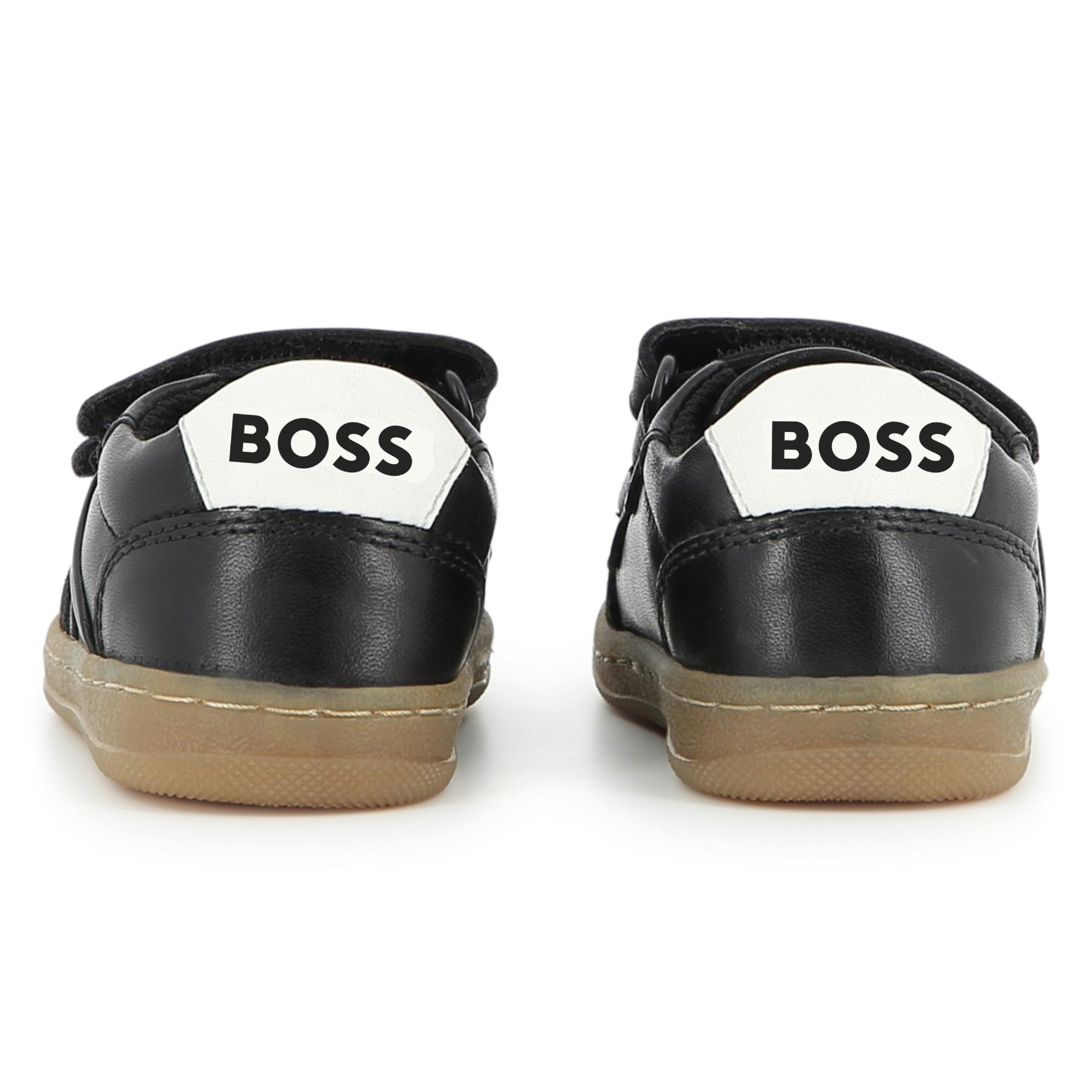 Black Logo Detail Sneaker