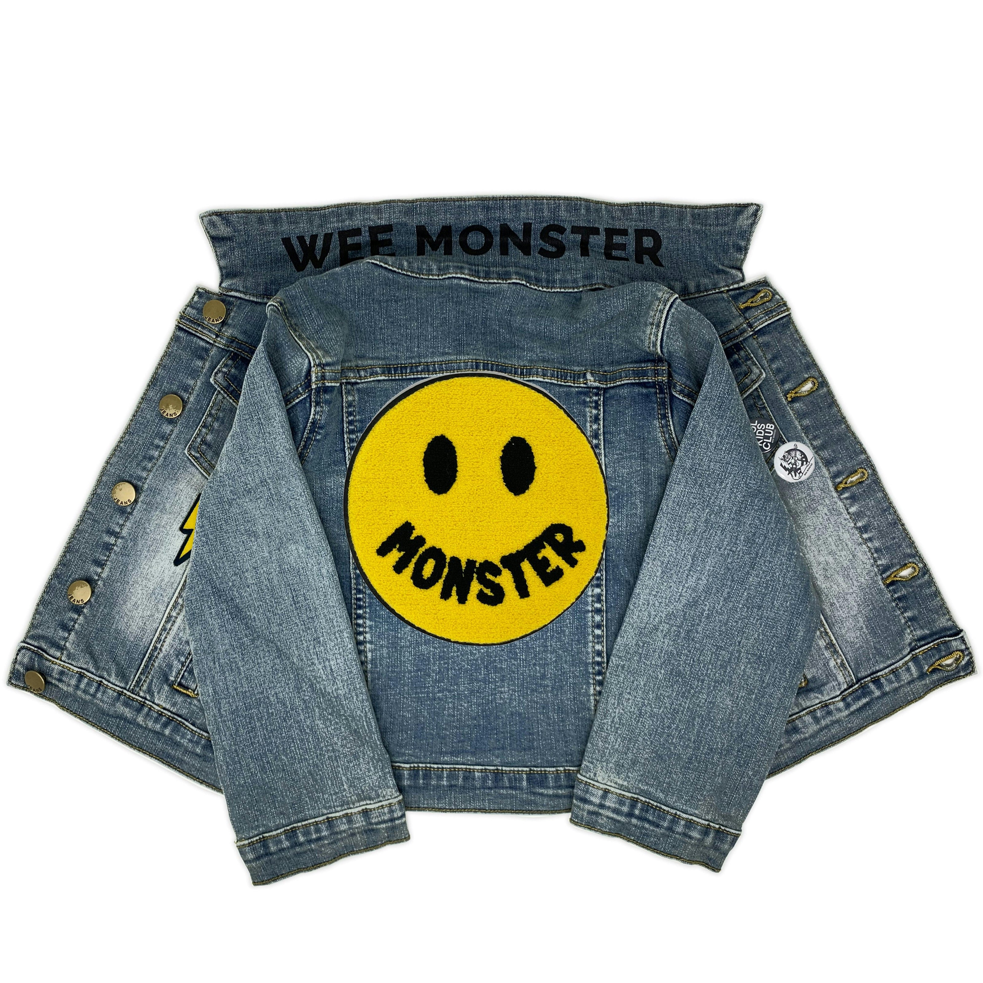 MONSTER Denim Jacket - Unisex for Boys and Girls