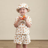 Organic Raglan Shirt & Shorts Set