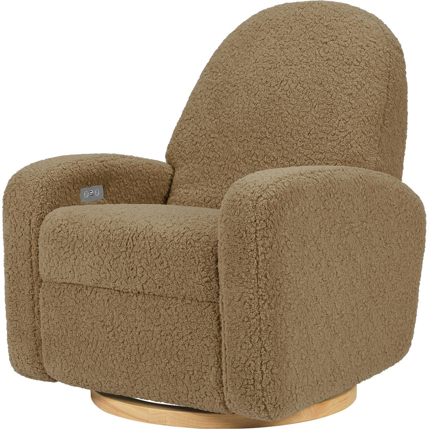 Nami Electronic & Swivel Glider Recliner With USB Port