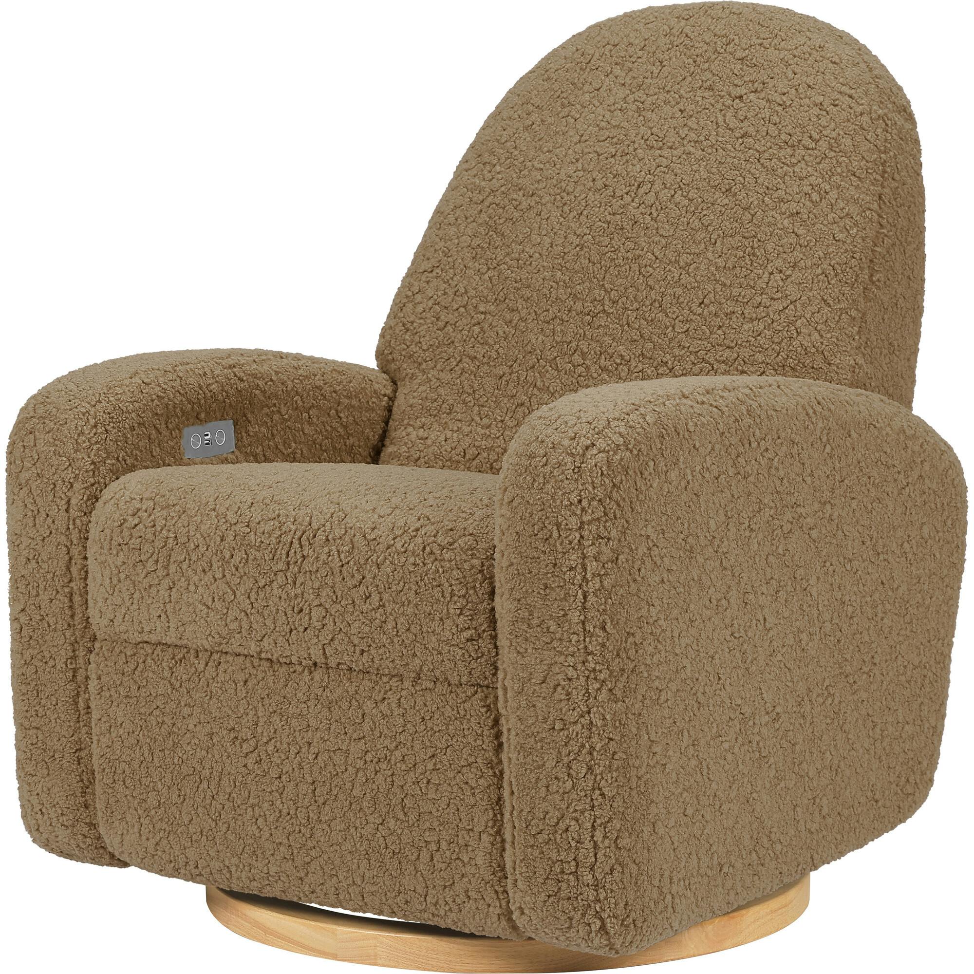 Nami Electronic & Swivel Glider Recliner With USB Port