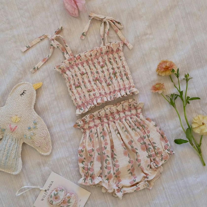 June Set in Pink Rose Reverie