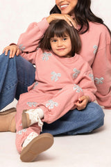 Mini Micah Jogger Sweatpants in Pink