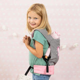 Bayer Design Dolls: Carrier Modern Design - GY,PK,Butterfly