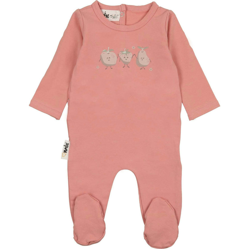 Fruity Friends Print Footie