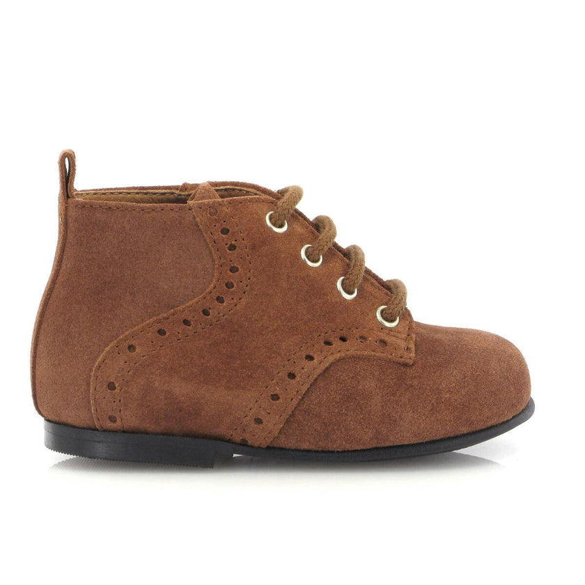 Oxford Boots, Tawny Suede