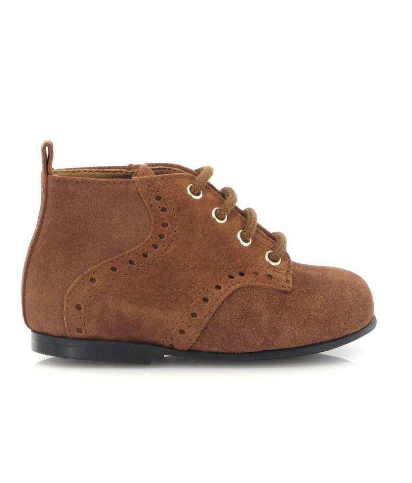 Oxford Boots, Tawny Suede