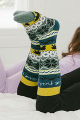 Ski Socks Navy Blue