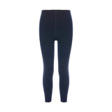 Navy Bamboo Cotton Tights