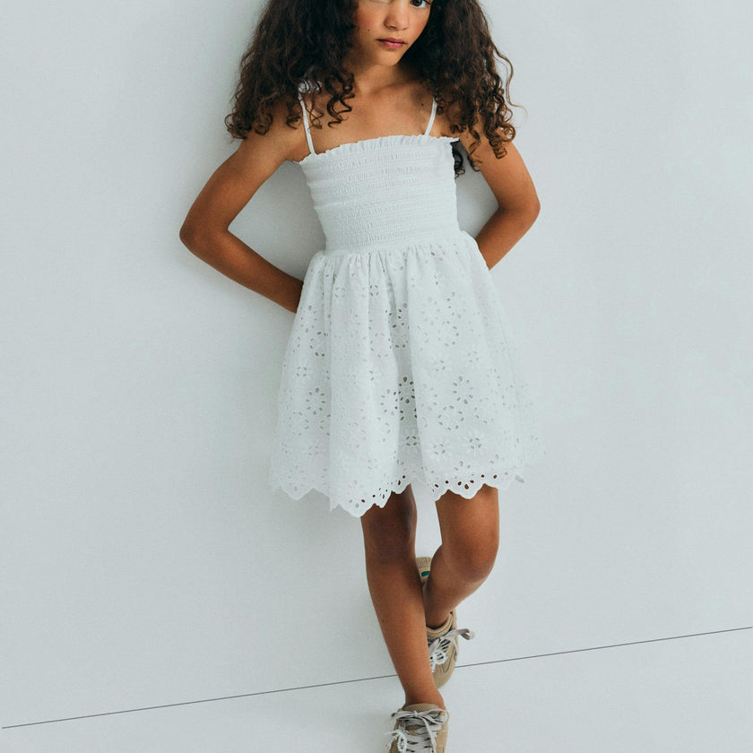 Sakura Dress Pure Cloud