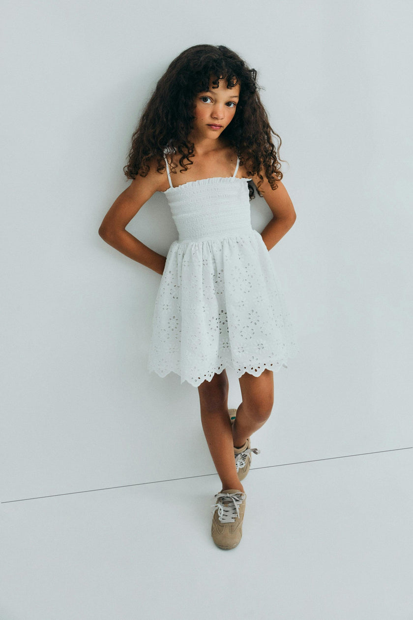 Sakura Dress Pure Cloud