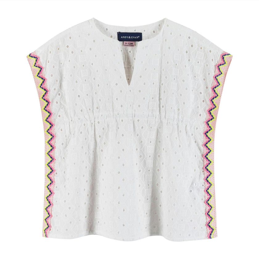 Eyelet Swim Cover-Up