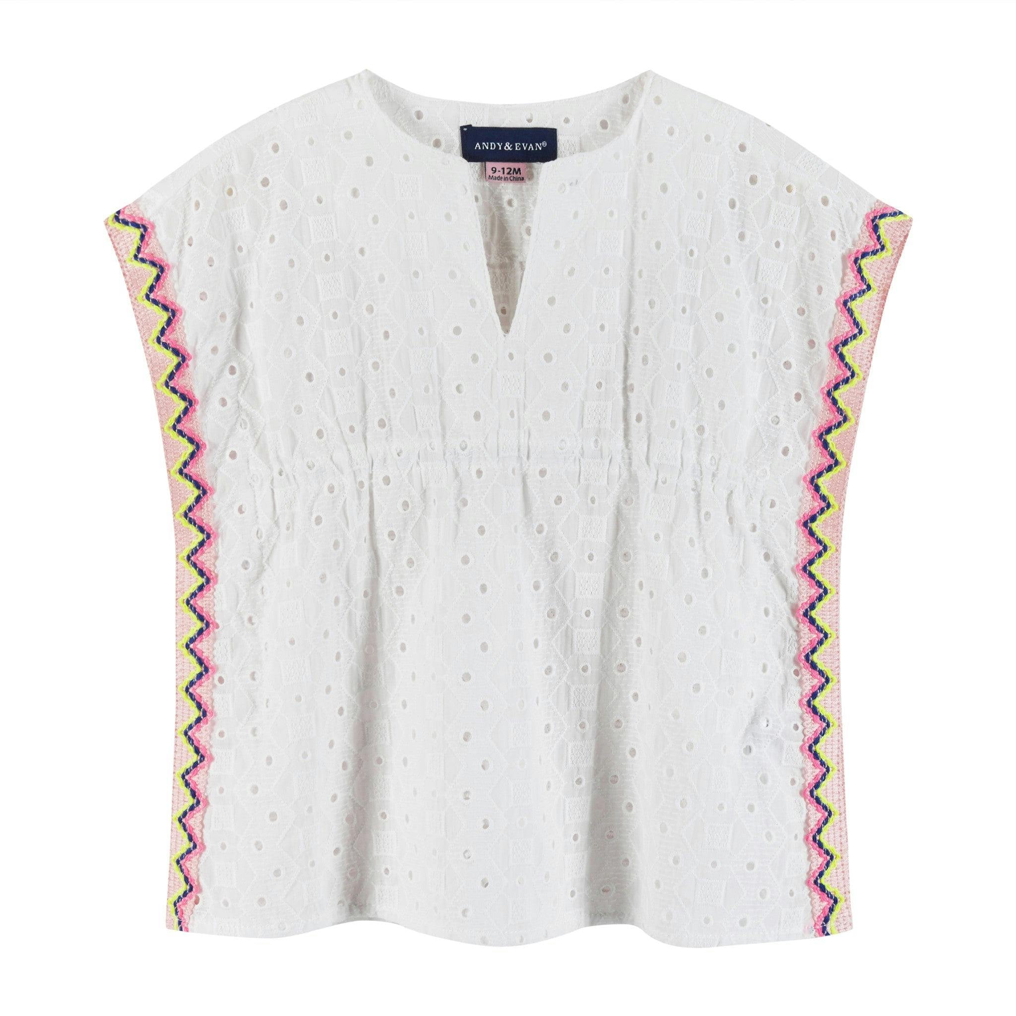Eyelet Swim Cover-Up